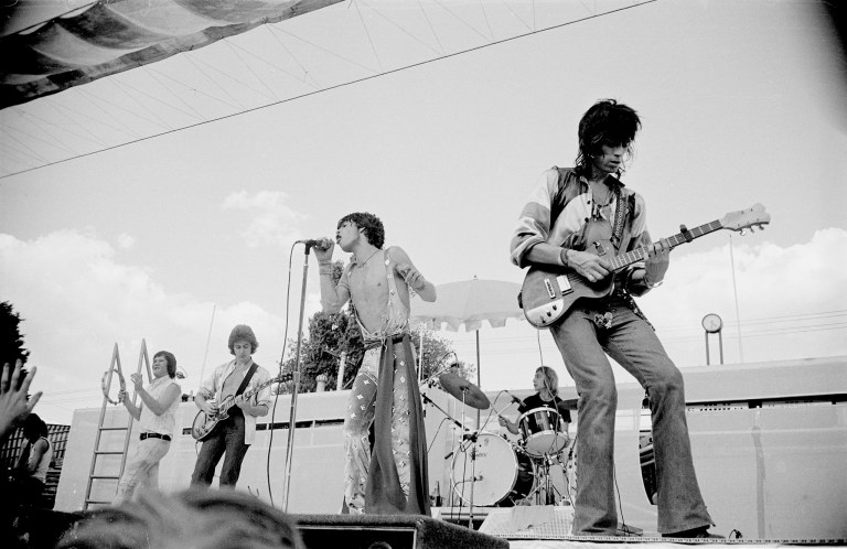 The Rolling Stones, Play Live at Kooyong Tennis Stadium in 100 degree heat